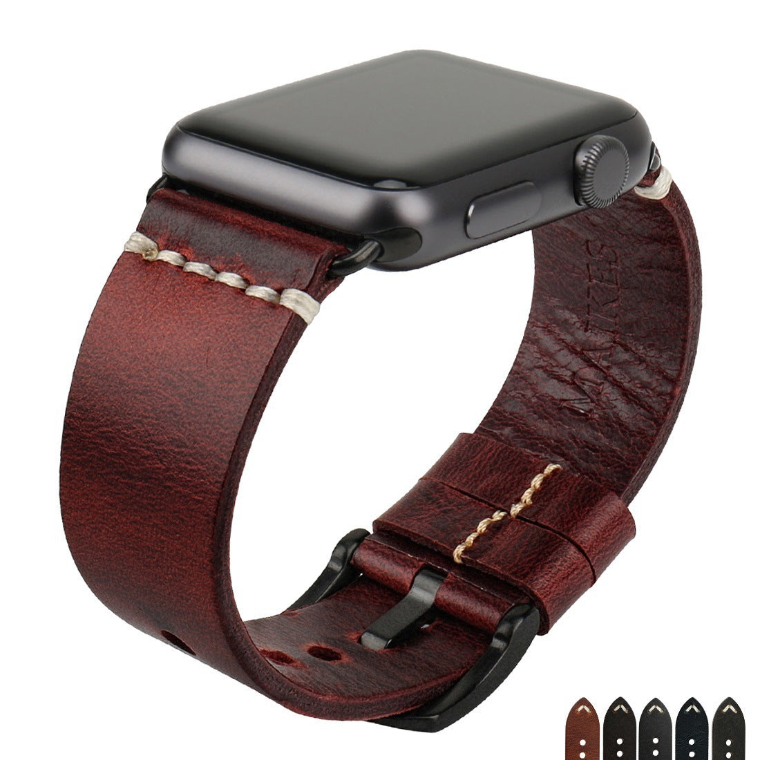 Italian Oil Wax Leather Watch Leather Strap