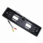European license plate camera reversing night vision rear view