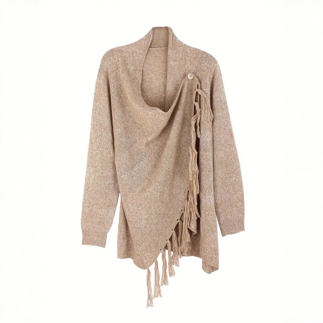 Autumn And Winter Loose Sweater Coat Plus Size