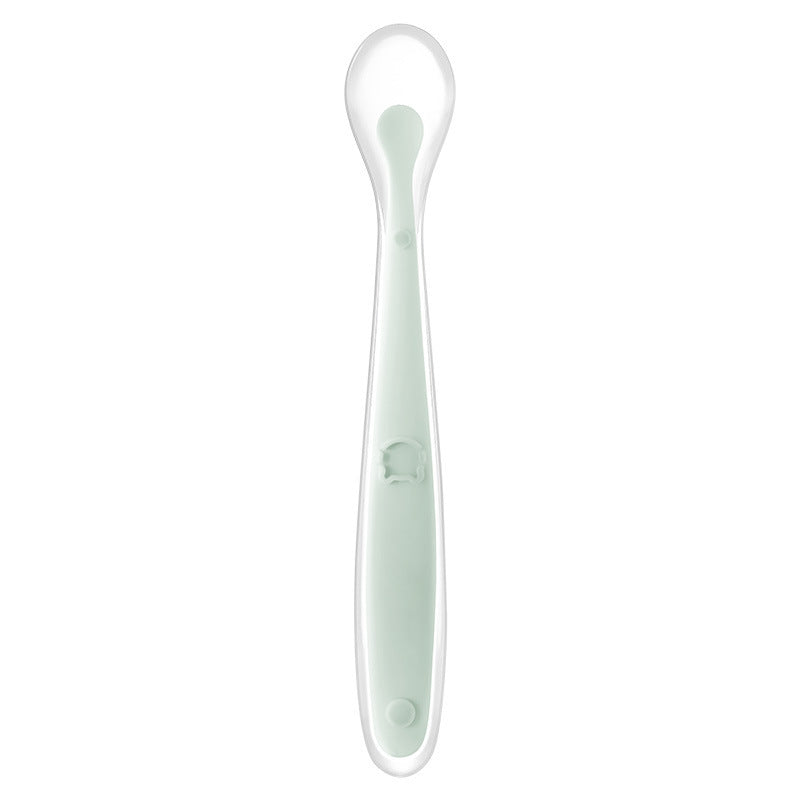 Baby Food Supplement Silicone Spoon