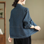Women's Autumn Vintage Denim Jacket