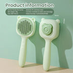 Pet Spray Comb, One-key Spray, Deep Hair Removal, Multi-functional Care, One Comb For Multiple Purposes, Suitable For A Variety Of Pets