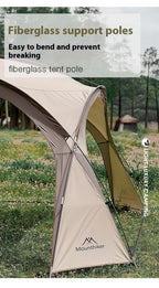 Campsite Dome Canopy Sunshade Ventilation
