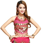 Dance Costume Sequined Chili Bra Top
