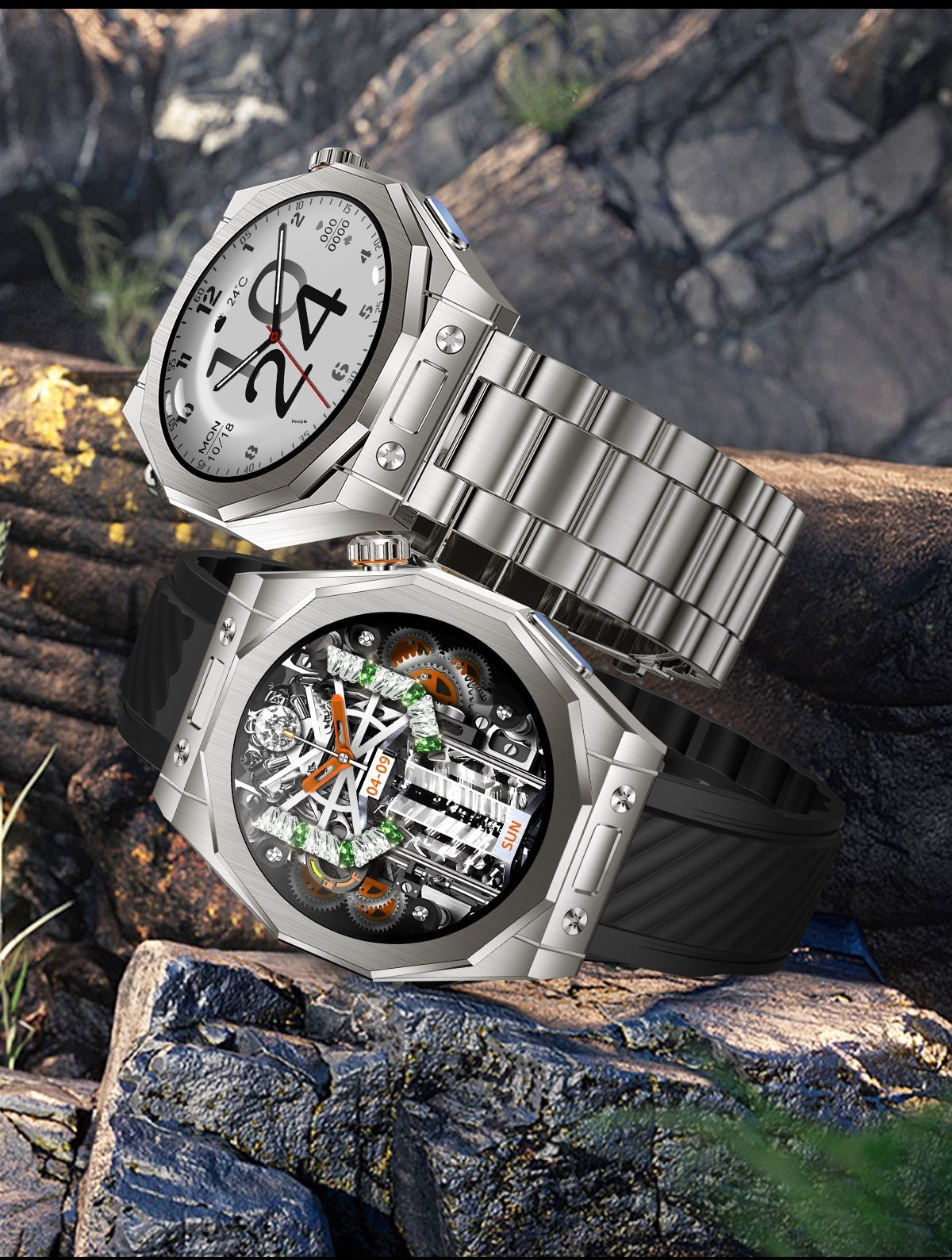 Smart Watch Genuine Rate NFC Three Strap Quality Sports Bracelet