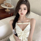 Sweet Spice Satin Bow Little Camisole Vest