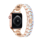 Rainbow Zinc Alloy Steel Band Metal Strap